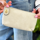 Kendall Crossbody/Wristlet with Twist Lock Closure