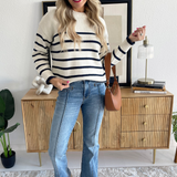 Boyfriend Stripe Sweater