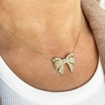 Krista Bow Pendant Necklace - The 308 Boutique