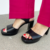 Celebrity Ankle Strap Platform