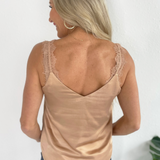 Lace Trim Cami Top