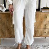 Cinch Hem Pullon Parachute Cargo Pants