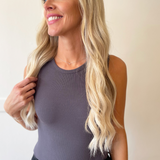 Round Neck Sleeveless Bodysuit