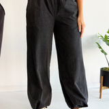 Solid Pocket Jogger Sweatpants