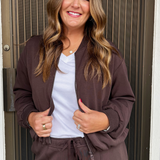 Soft Modal Bomber Jacket