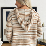 Striped Sweater Hoodie