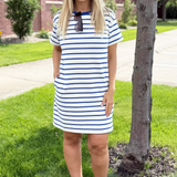 Striped T-Shirt Mini Dress