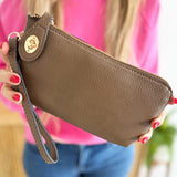 Kendall Crossbody/Wristlet with Twist Lock Closure