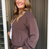 Soft Modal Bomber Jacket