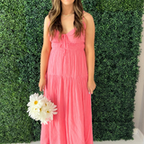 Tie Front Maxi Dress