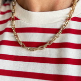 U-Line Chain Necklace