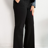 Kelsey Wide Leg Trouser w/ Belt