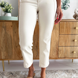 Kennedy Crop Straight w/ Seaming 27" Ins