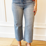 Stride High Rise Crop Wide Leg 26"