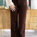Meg Wide Leg Pant w/ Welt Pocket