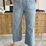 Stride High Rise Crop Wide Leg 26"