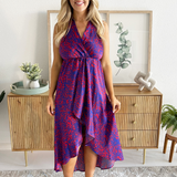 Mystical Halter Midi Dress