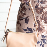 Annaka Shaped Crossbody w/ Knotted Strap