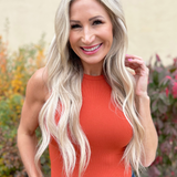 Round Neck Sleeveless Bodysuit
