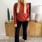 Dolman Boat Neck Light Sweater