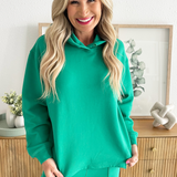 Side Drawsting Hoodie