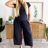 High Rise Wide Barrel Denim