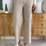 Striped Wide Leg Pants