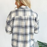 River Plaid Button Up