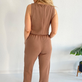 Soft Modal Sleeveless Jumpsuit