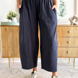 High Rise Wide Barrel Denim