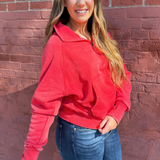Quarter Zip Sweatshirt