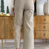 Striped Wide Leg Pants
