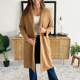 Long Suede Coat