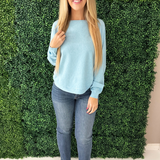 Dolman Boat Neck Light Sweater