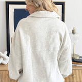 Oversized Half-Zip Sweatshirt