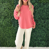 Dolman Boat Neck Light Sweater
