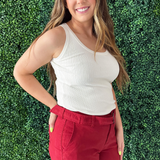 Ribbed Sweater Bodysuit