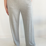 French Terry Wide Leg Pants