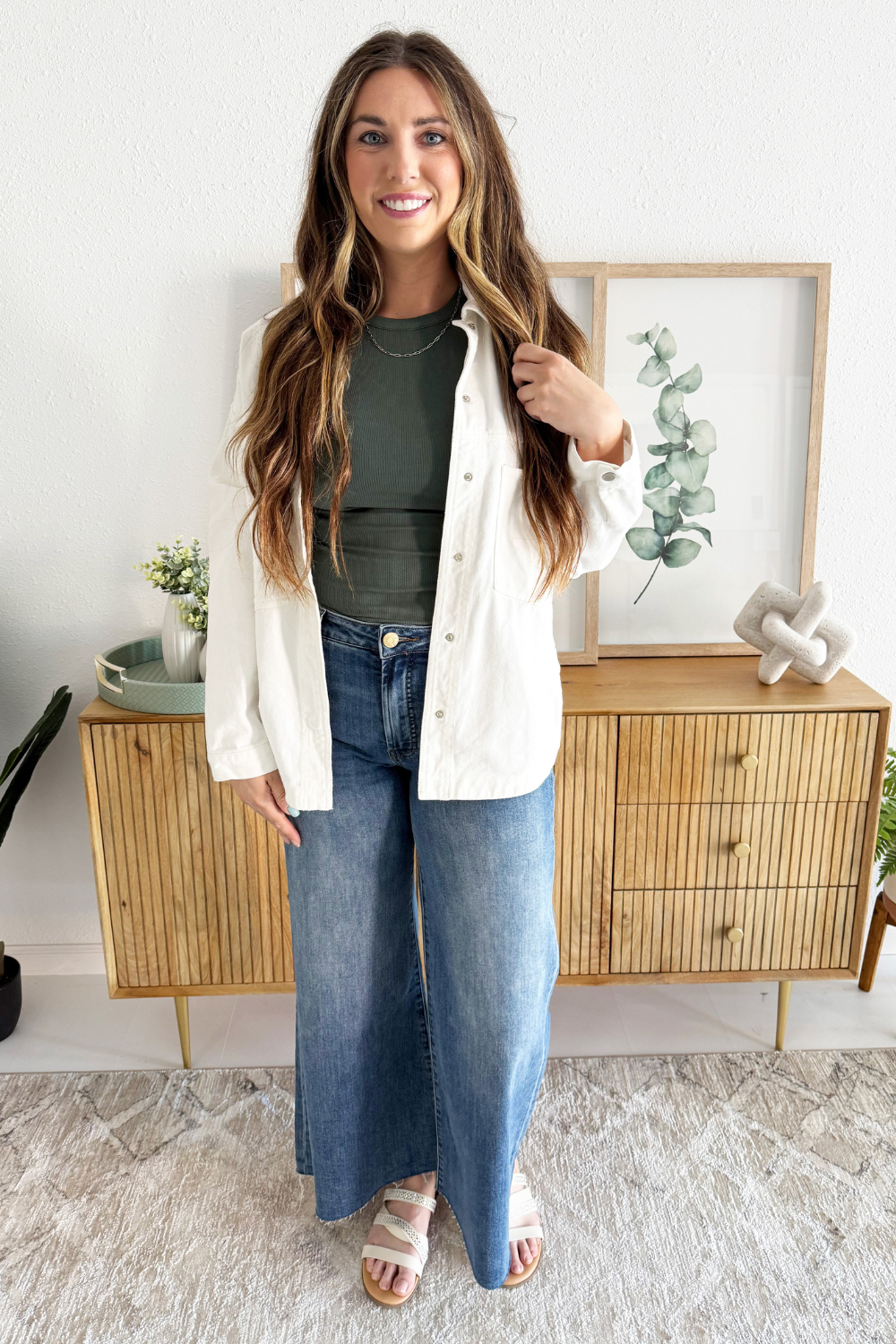 Oversized Denim Shacket