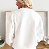 Solid Dolman Crew Neck Pullover