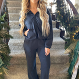 Soft Relaxed Fit Casual Pants