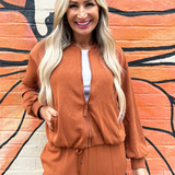 Soft Modal Bomber Jacket