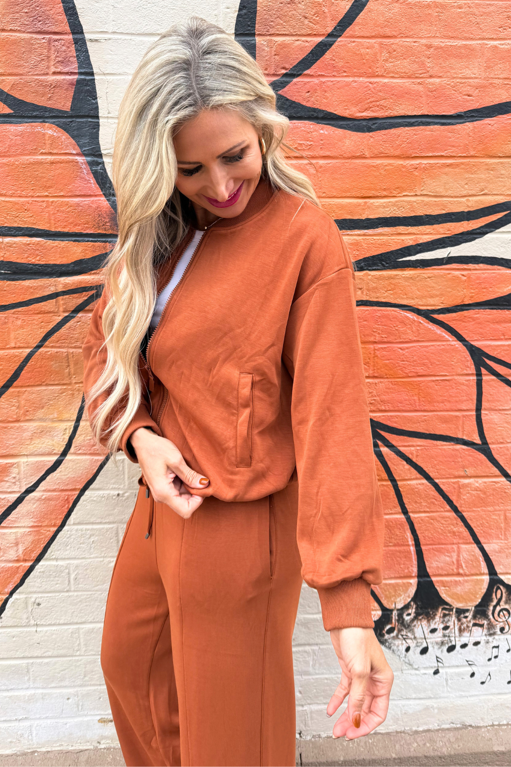 Soft Modal Bomber Jacket