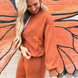 Soft Modal Bomber Jacket