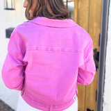 Colored Denim Jacket