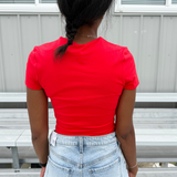Short Sleeve Roundneck Bodysuit