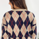 Argyle Sweater Top