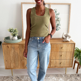 Ashley High Rise Slouchy Barrel