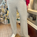French Terry Wide Leg Pants