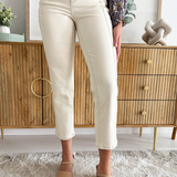 Kennedy Crop Straight w/ Seaming 27" Ins